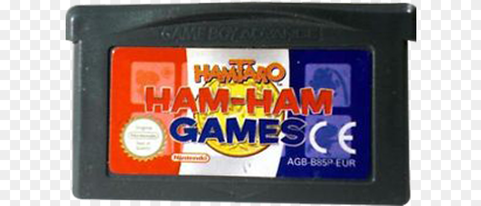Hamtaro Ham Ham Games Gameboy Advanced Gba, License Plate, Transportation, Vehicle, Scoreboard Free Png Download