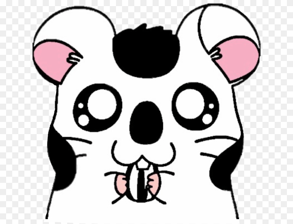 Hamtaro Hamster Kawaii Mascota Freetoedit Hamtaro Para Colorear, Stencil, Baby, Person, Animal Png