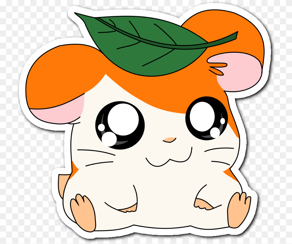 Hamtaro Kawaii Cute Anime, Leaf, Plant, Baby, Person Free Png Download