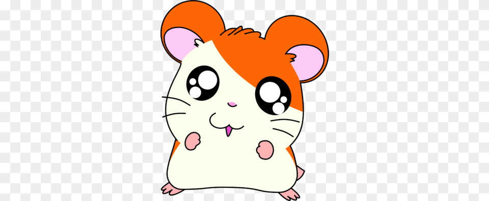 Hamtaro The Hamster Transparent, Baby, Person, Cartoon, Animal Free Png