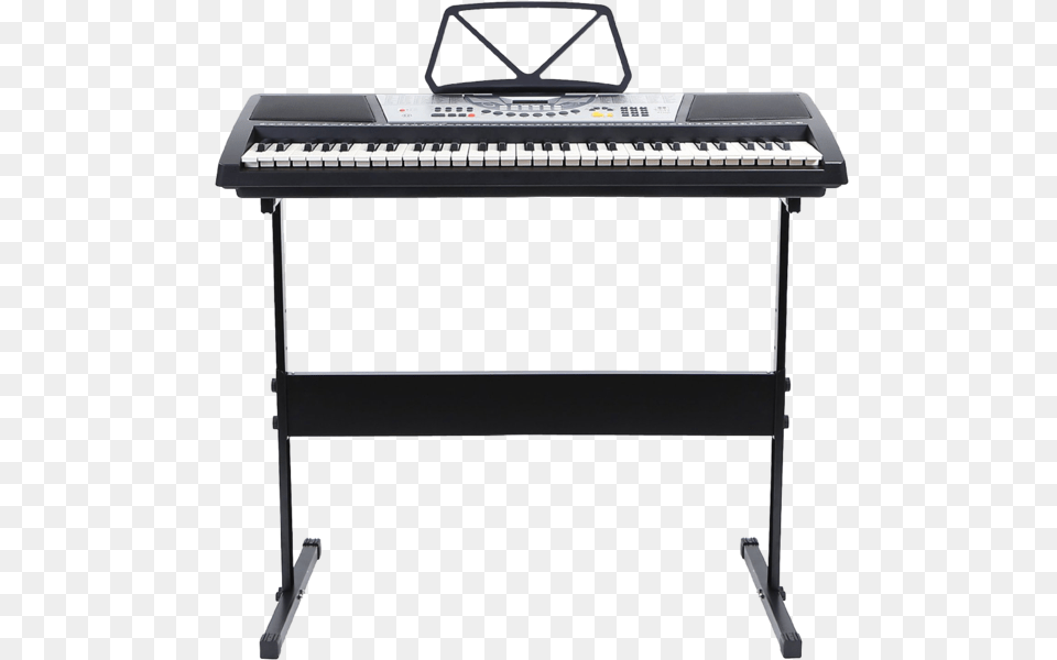 Hamzer Key Electric Music Keyboard Piano With Stand Music Store, Musical Instrument, Grand Piano Png