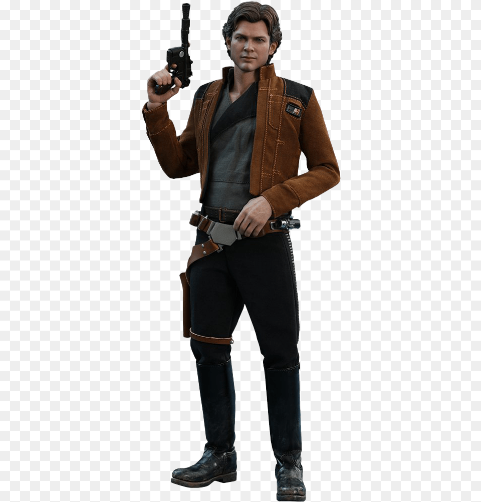 Han Solo, Weapon, Jacket, Handgun, Gun Free Png