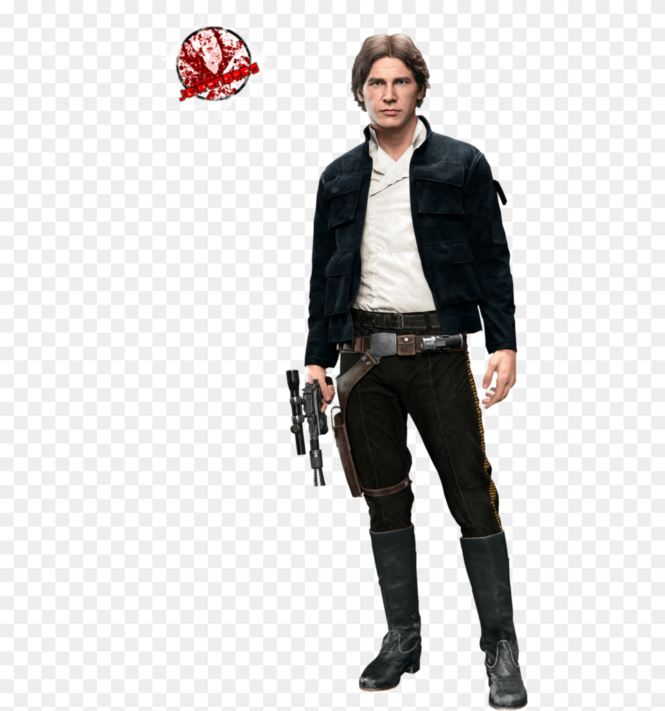 Han Solo Battlefront Weapon, Pants, Jacket, Handgun Free Png Download
