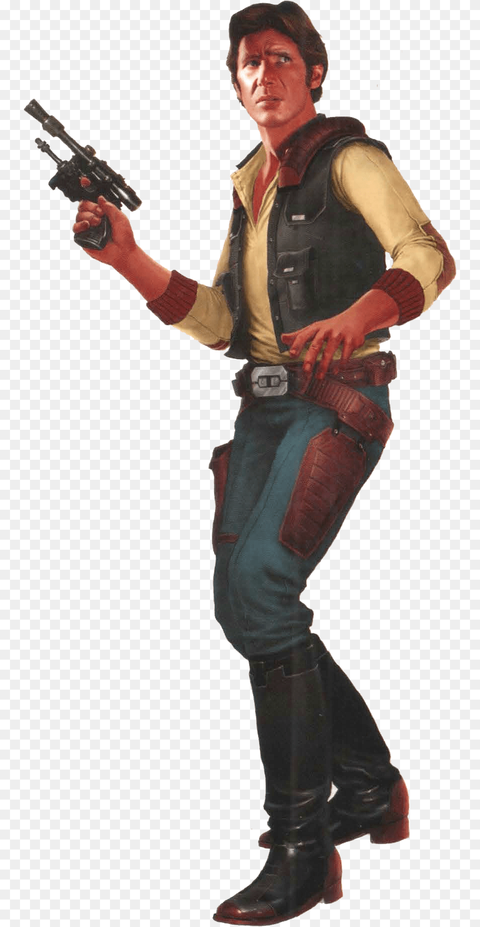Han Solo Eotecr Star Wars Han Solo, Weapon, Firearm, Gun, Handgun Png Image