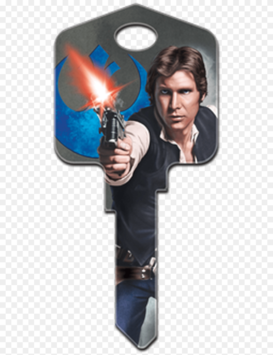 Han Solo House Key Sc1 Poster, Handgun, Weapon, Firearm, Gun Png Image