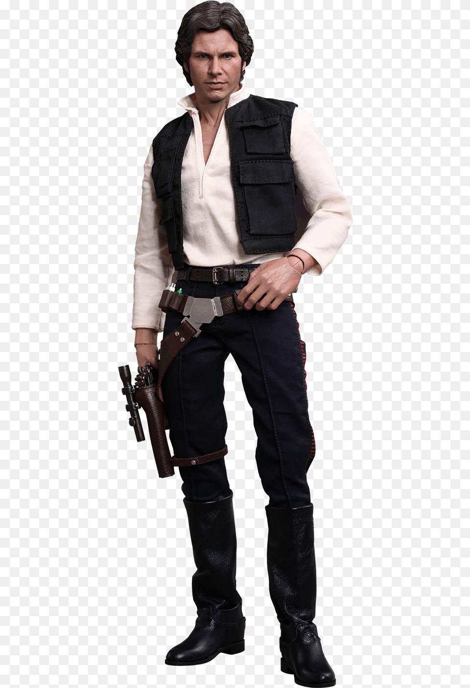 Han Solo New Hope Hans Solo, Weapon, Vest, Handgun, Gun Png