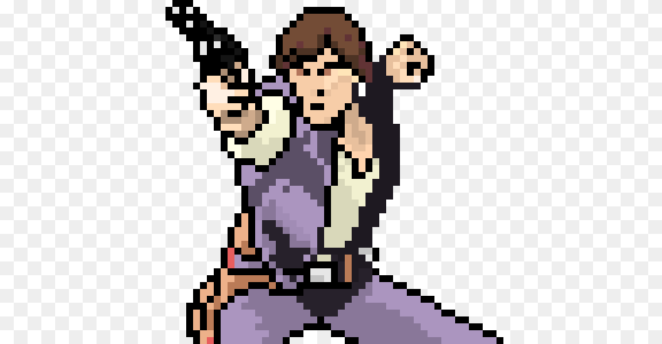 Han Solo Pixel Art Maker, People, Person Free Png