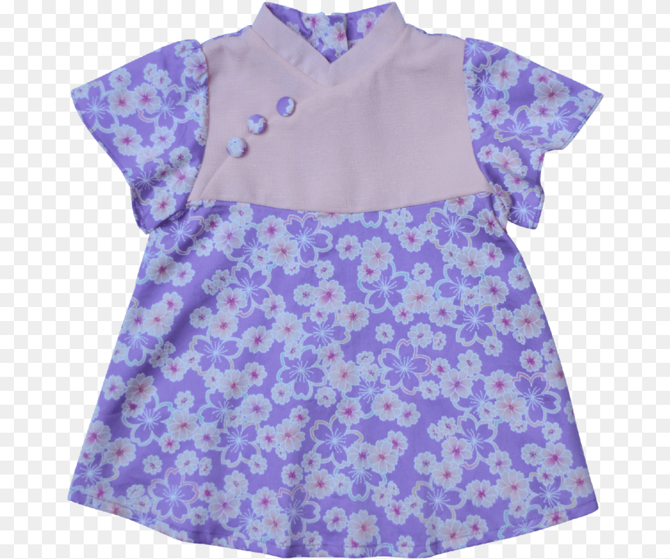 Hana Flare Dress Purple Dress, Blouse, Clothing, Pattern Free Png Download