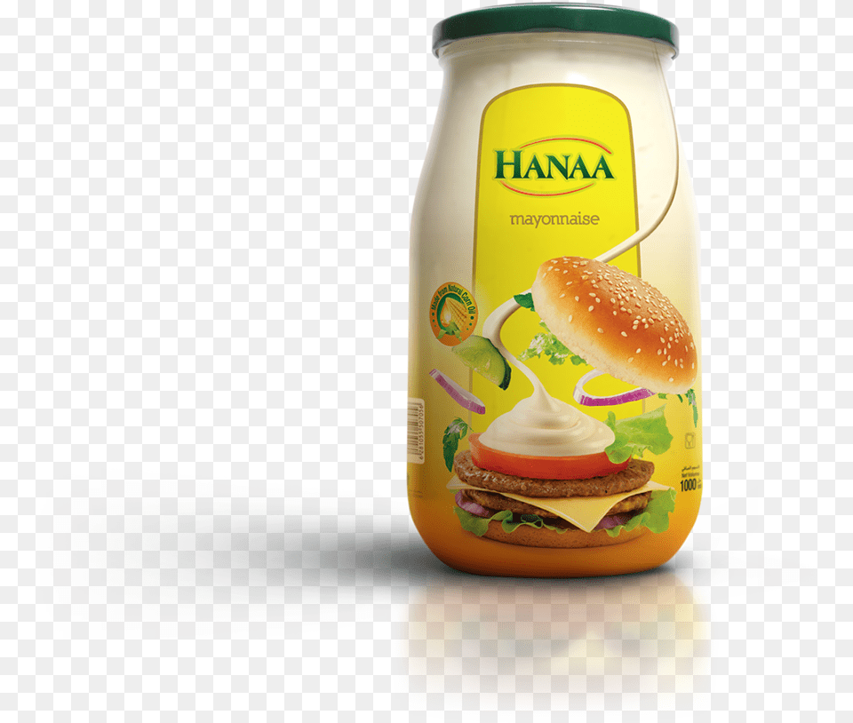 Hanaa, Burger, Food, Mayonnaise Free Png Download