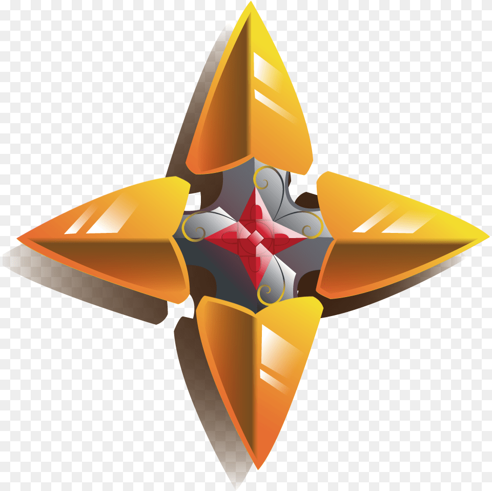 Hanabi Star Vector Xiaolin Showdown Toys, Star Symbol, Symbol, Rocket, Weapon Free Transparent Png