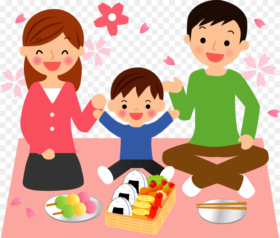 Hanami Family Clipart, Person, People, Baby, Head Png Image