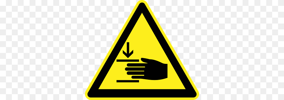 Hand Sign, Symbol, Triangle, Road Sign Png
