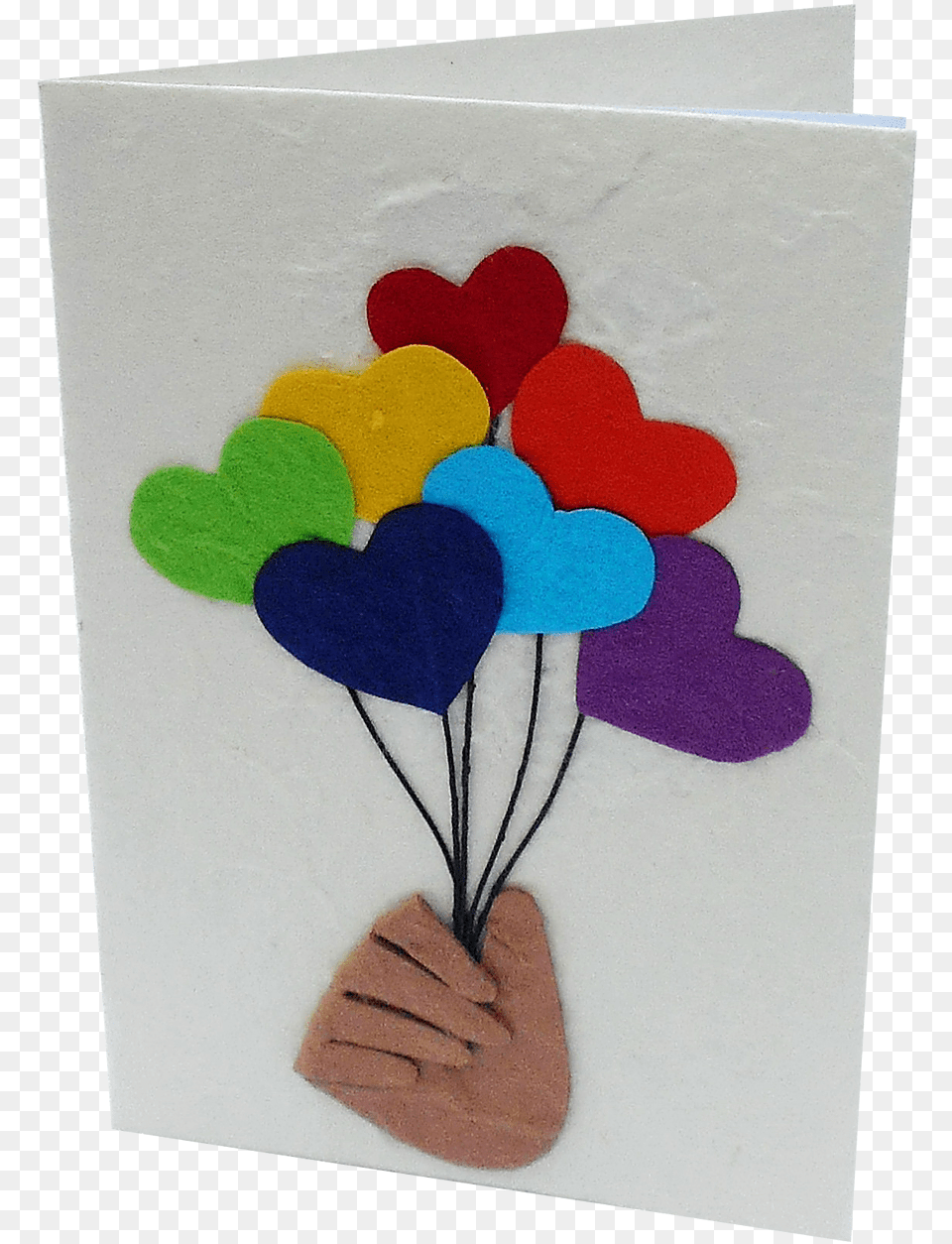 Hand And Heart Balloon Cards Greeting Card, Envelope, Greeting Card, Mail, Canvas Png