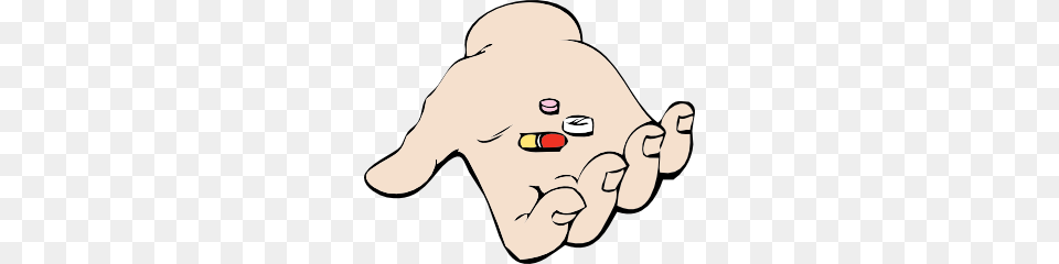 Hand And Pills Clip Art, Baby, Person, Medication Free Png