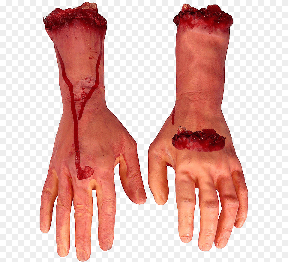 Hand Arm Blood Finger Scary Hands For Halloween, Body Part, Injury, Person, Wrist Png Image