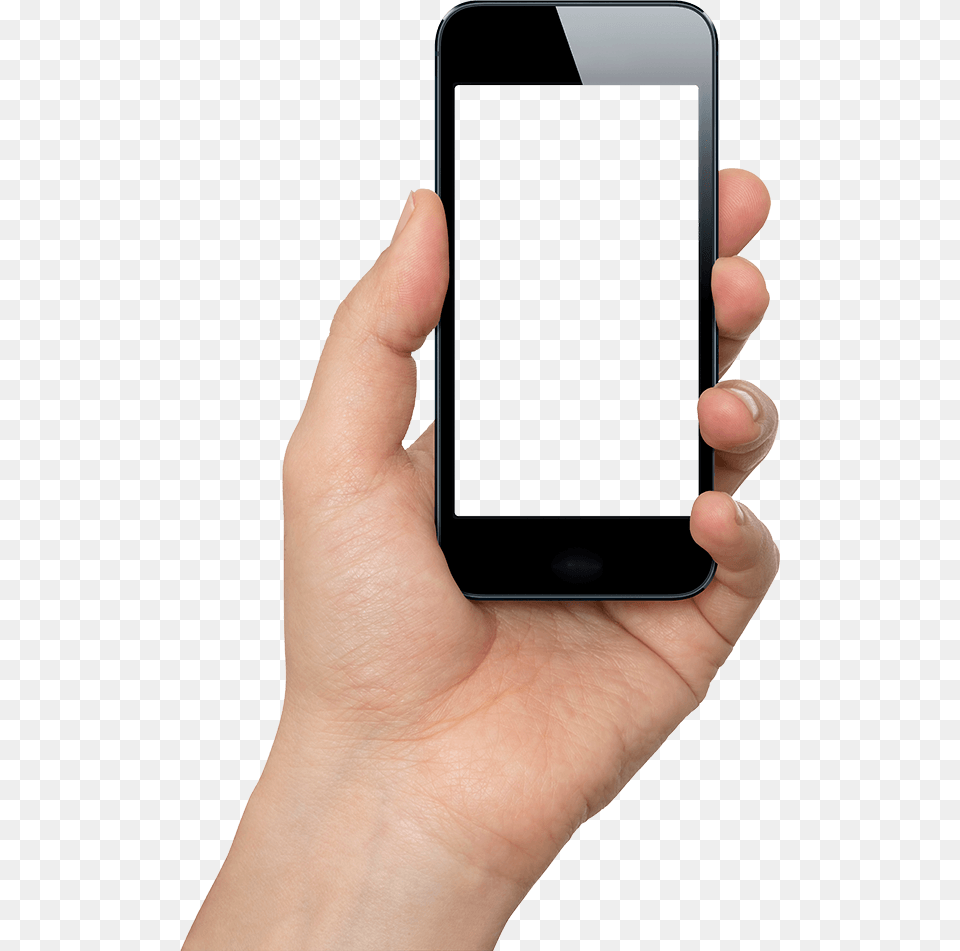Hand Black Phone Mobile, Electronics, Mobile Phone Free Png