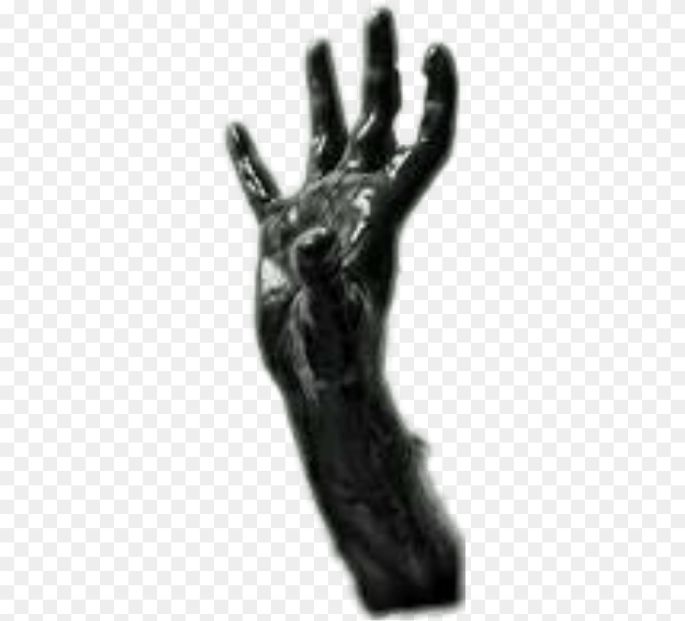 Hand Blackhand Horror Statue, Clothing, Glove, Body Part, Person Free Png