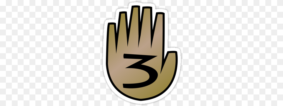 Hand Book From Gravity Falls By Tortoise Gravity Falls Journal 3 Hand, Fork, Clothing, Cutlery, Glove Free Transparent Png
