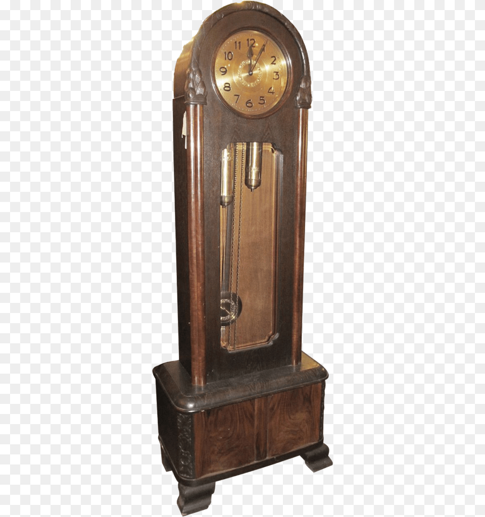 Hand Carved German Grandfather Clock Clock, Analog Clock Png