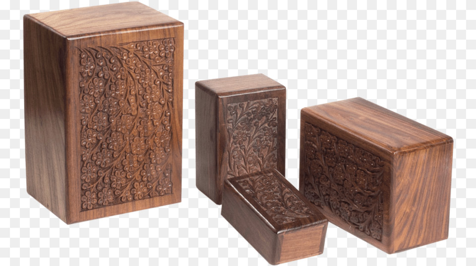 Hand Carved Urn Plywood, Pottery, Wood, Jar, Box Free Png Download