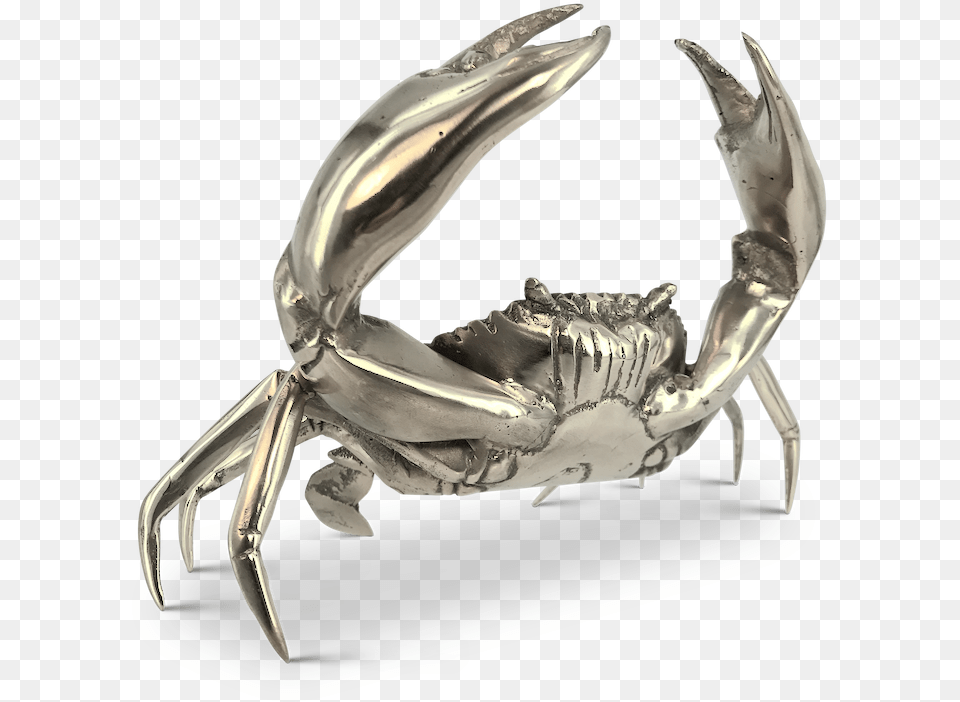 Hand Cast Brass Colourfinish Crab Claw Angles, Electronics, Food, Hardware, Seafood Free Transparent Png