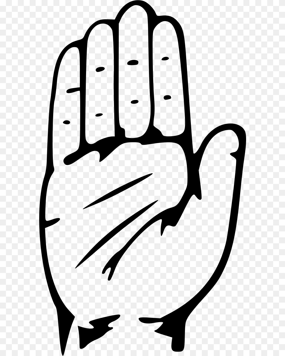 Hand Clipart, Gray Png Image