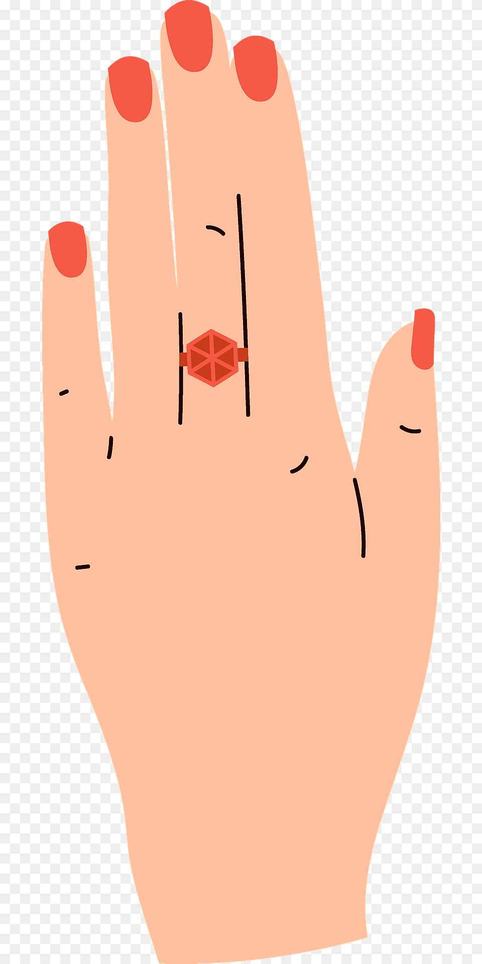 Hand Clipart, Body Part, Finger, Person, Massage Png Image