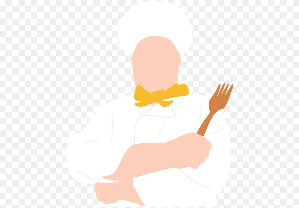 Hand Clipart Chef Restaurant, Clothing, Cutlery, Hat, Baby Free Png