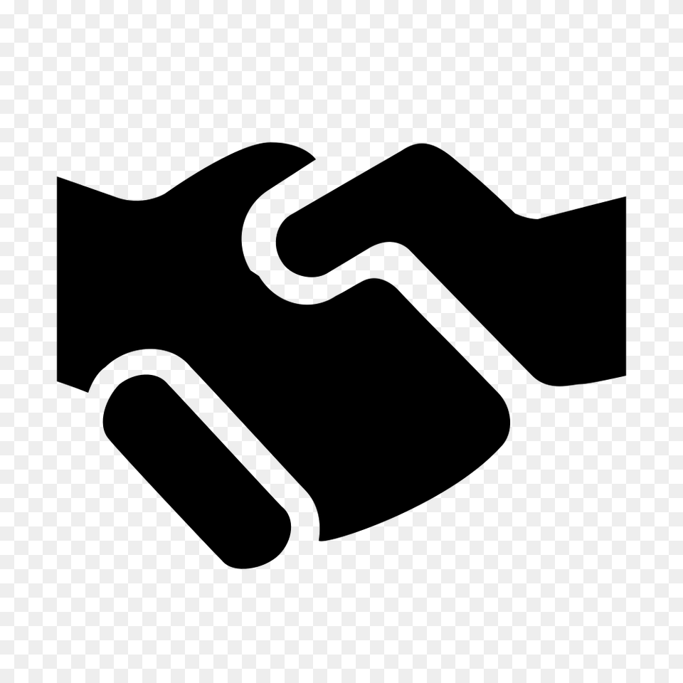 Hand Clipart Handshake Computer Icons Handshake Silhouette, Gray Free Png