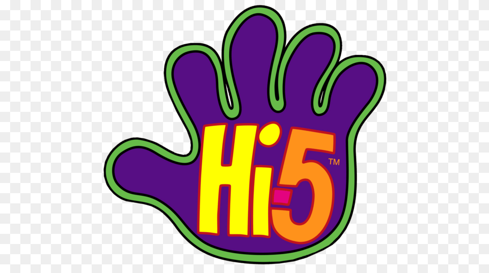 Hand Clipart High Five, Clothing, Glove, Light, Logo Png Image