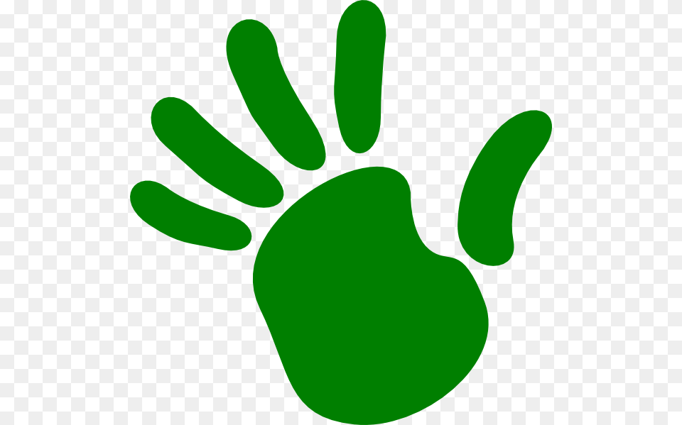 Hand Clipart Left Hand, Green, Footprint, Smoke Pipe Free Png