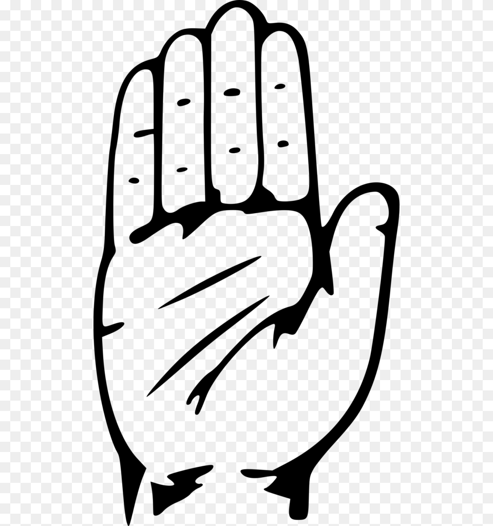 Hand Congress Clip Art, Gray Free Png Download