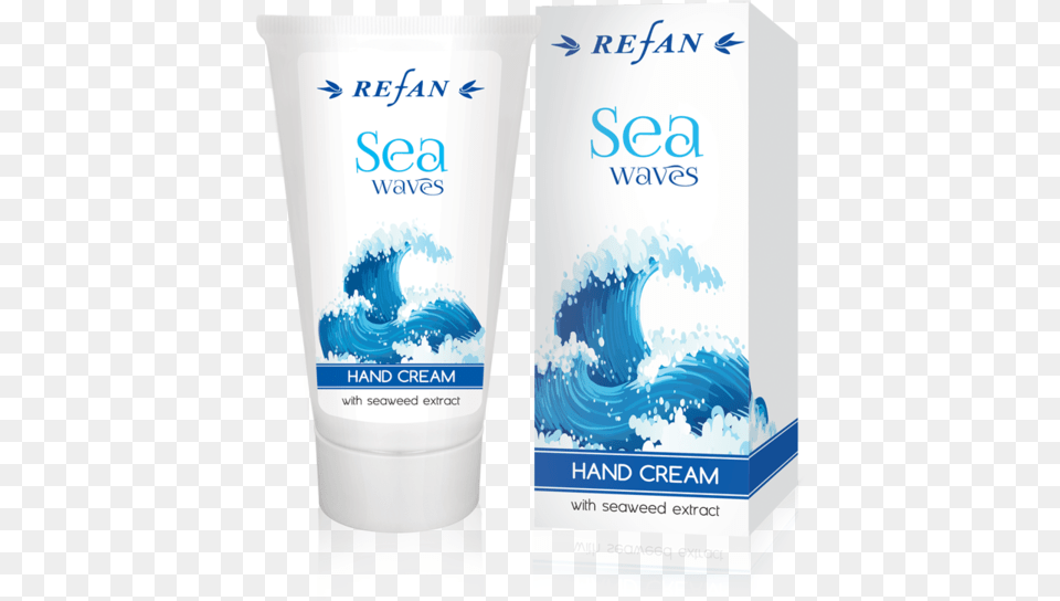 Hand Cream Crema De Mano De Algas Marinas, Bottle, Lotion, Cosmetics, Beverage Free Png Download