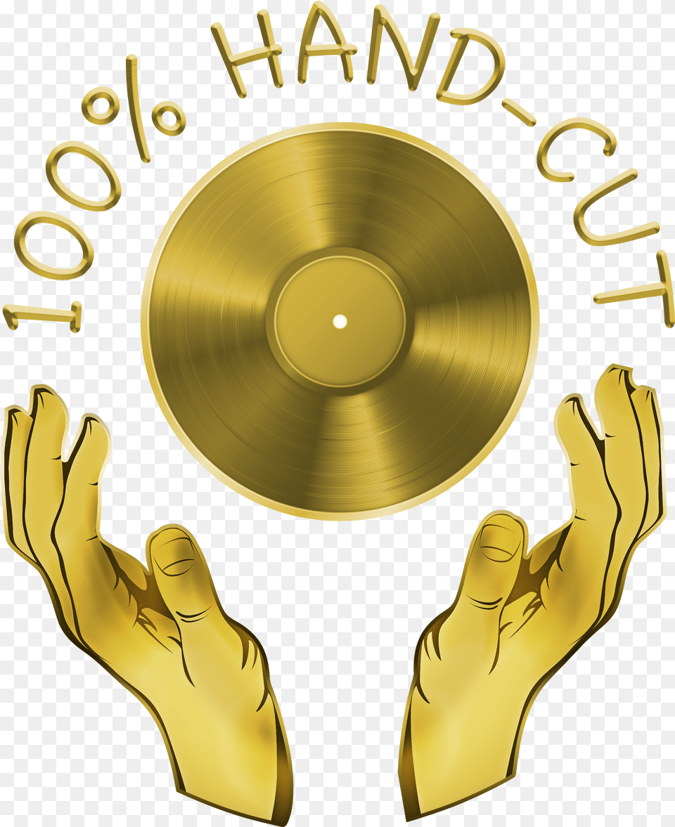 Hand Cut Circle, Gold, Clothing, Glove, Disk Free Png Download