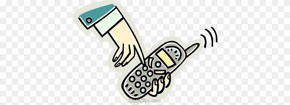 Hand Dialing Cell Phone Royalty Vector Clip Art Dialing The Number Clipart, Electronics, Mobile Phone, Texting, Dynamite Free Png