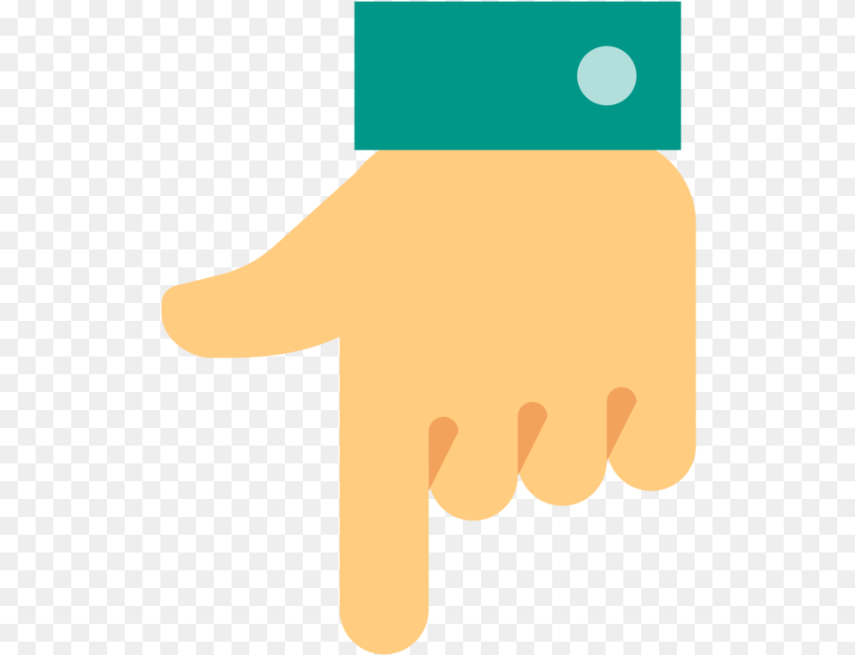 Hand Down Icon Hand Point Down, Body Part, Finger, Person, Baby Png Image