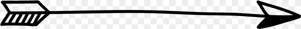 Hand Draw Arrows, Gray Png Image