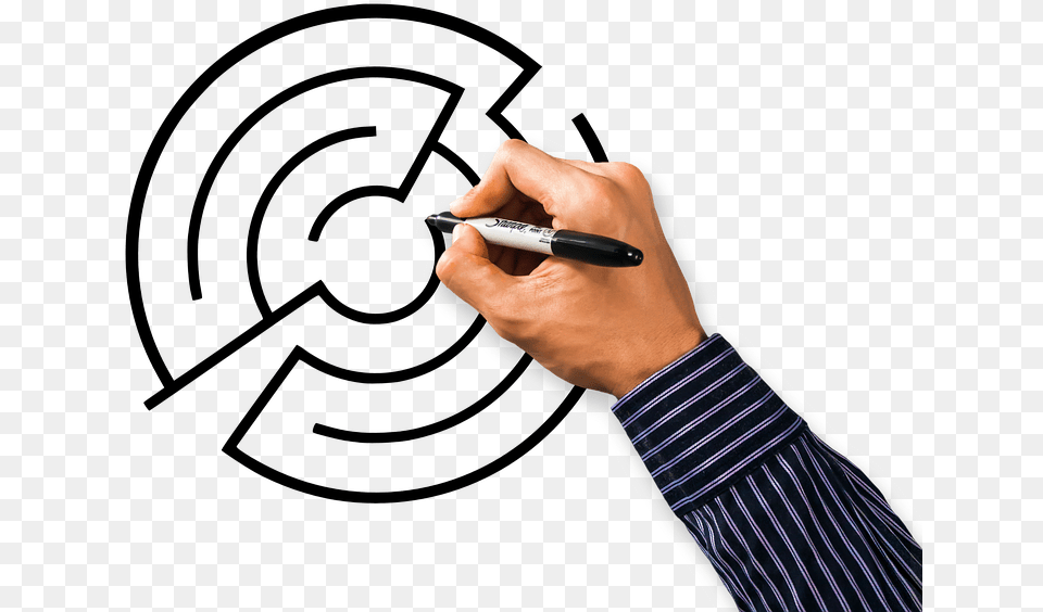 Hand Draw Labyrinth Business Planning Plan B Haz Lo Que Quieras Etica Para Amador, Pen, Adult, Male, Man Free Png Download