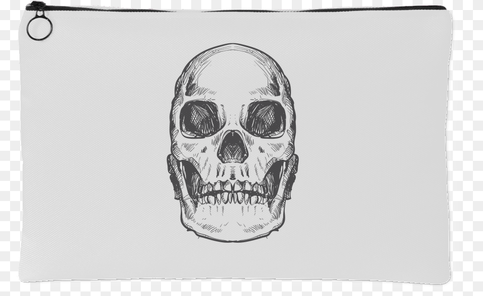 Hand Drawn Anatomical Human Skull Skull, Art, Drawing, Doodle, Face Free Transparent Png