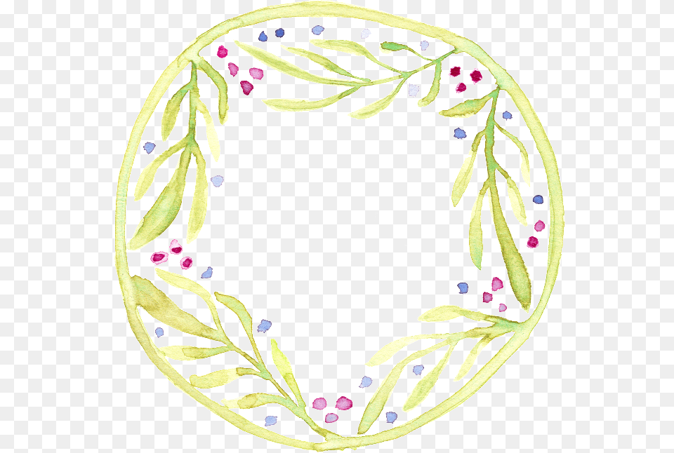 Hand Drawn Cartoon Leaves Shading Transparent Material Circle, Pattern, Home Decor, Art, Floral Design Png Image