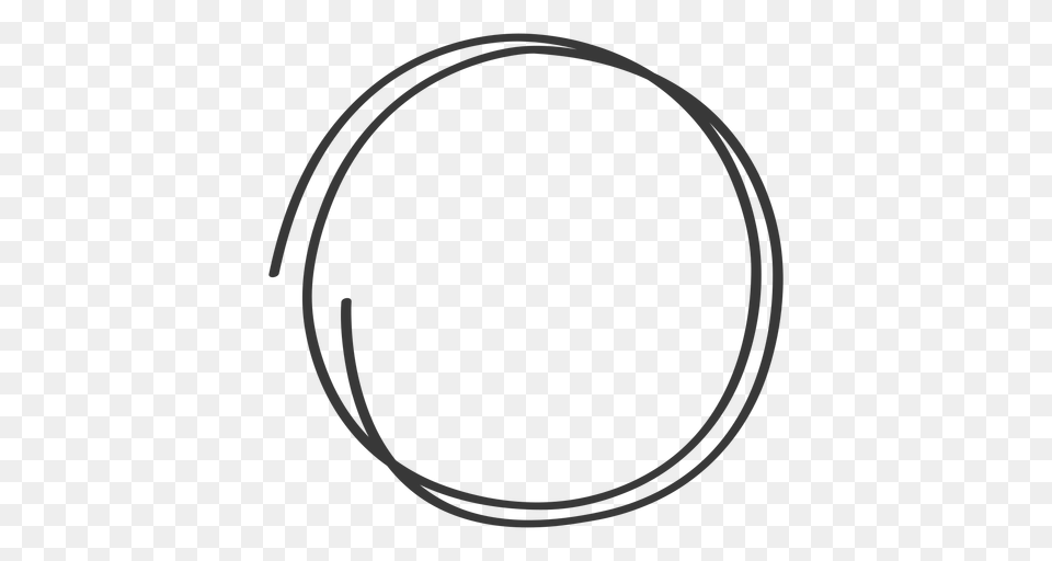 Hand Drawn Circle Doodle Png