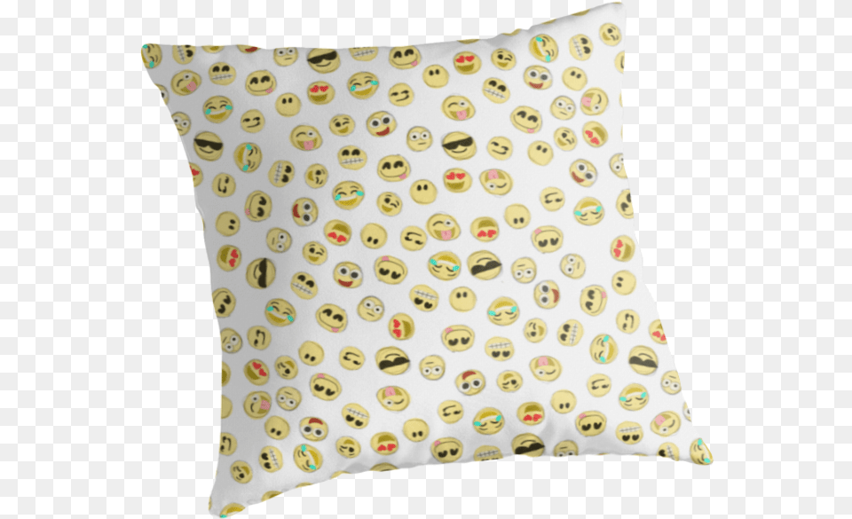 Hand Drawn Emoji Pattern By Jazzideshae Nail Emoji Background, Cushion, Home Decor, Pillow, Adult Png