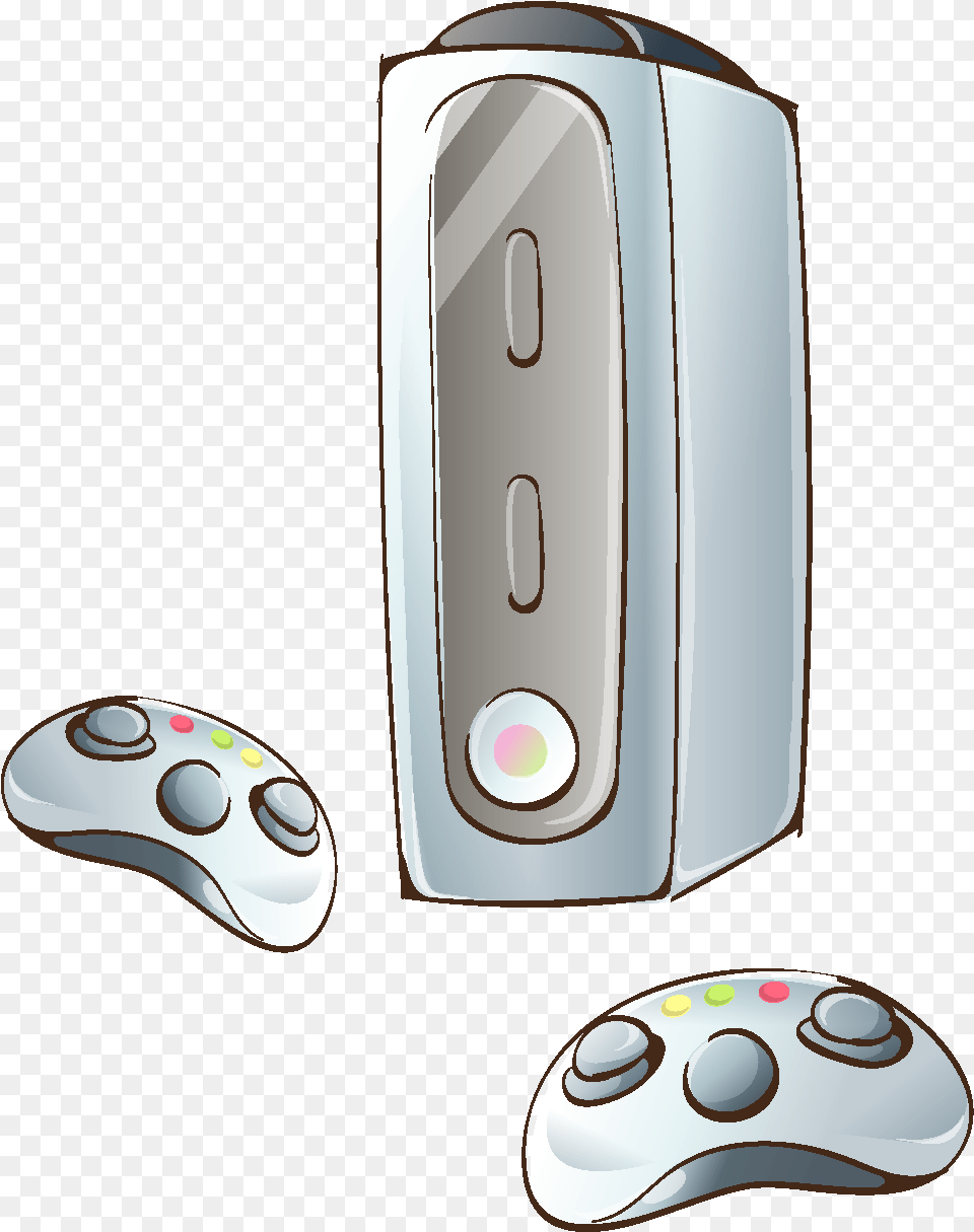 Hand Drawn Game Handle Elements Game Controller, Electronics, Computer Hardware, Hardware, Mouse Free Png Download