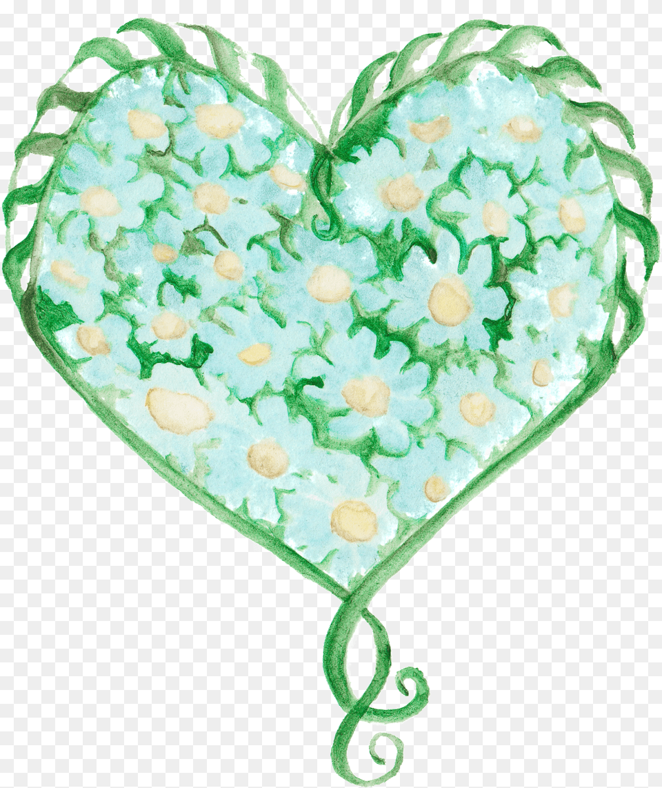 Hand Drawn Green Heart Pattern Transparent Love Clip Art, Accessories, Bag, Handbag Free Png