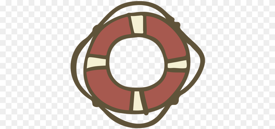 Hand Drawn Lifebuoy Circle, Water, Life Buoy Free Png