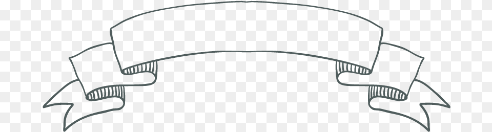 Hand Drawn Line Banner Drawing, Device Free Transparent Png