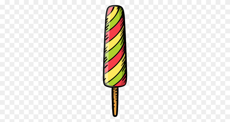 Hand Drawn Popsicle, Candy, Food, Sweets, Dynamite Free Png Download
