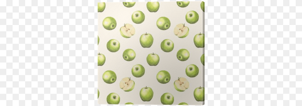 Hand Drawn Watercolor Seamless Pattern With Green Apples Aquarelle Pomme Exemple, Apple, Food, Fruit, Plant Free Transparent Png