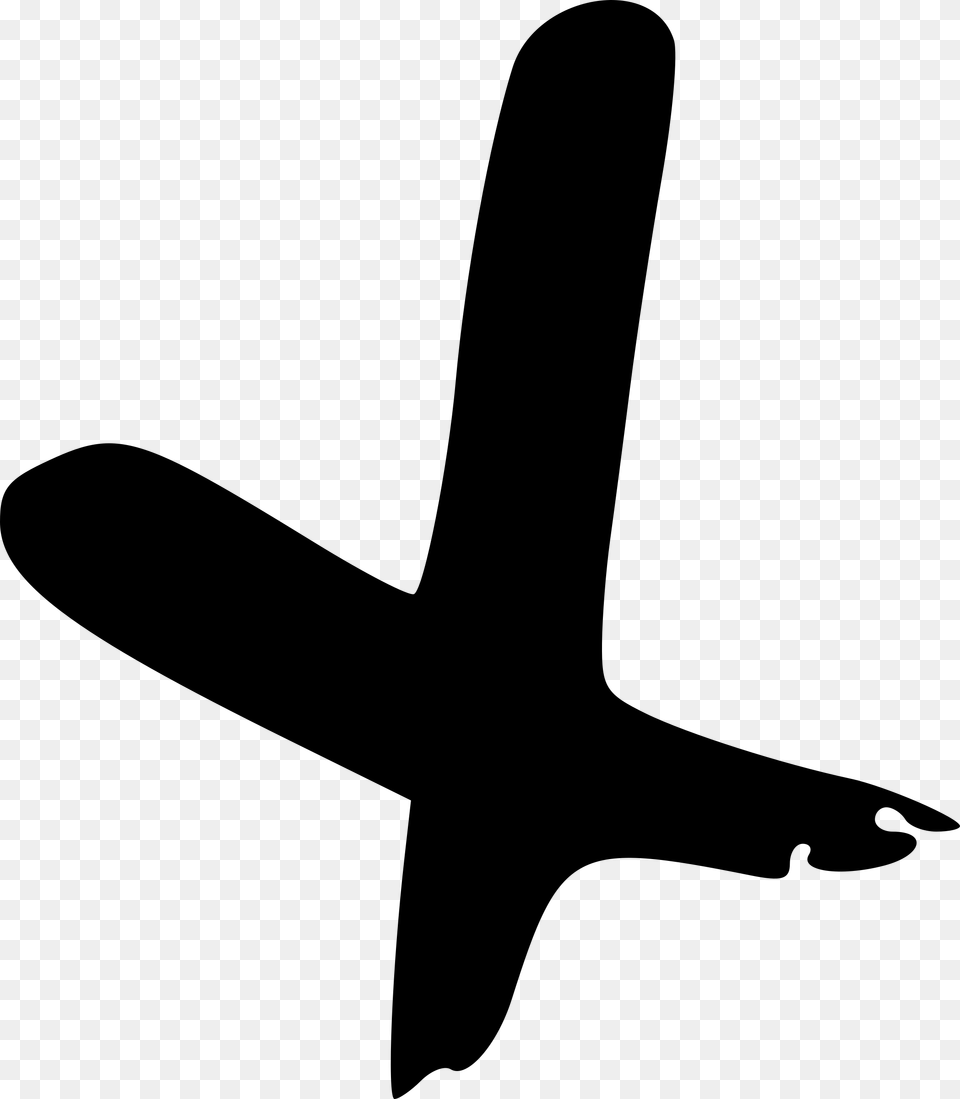 Hand Drawn X, Gray Free Transparent Png