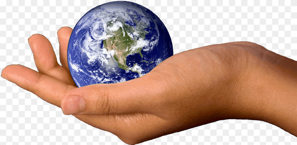 Hand Earth Earth In Hands, Astronomy, Person, Outer Space, Planet Free Transparent Png